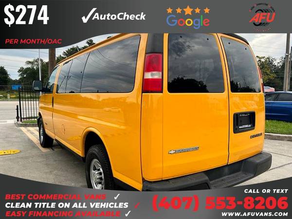 274/mo - 2005 Chevrolet Express 2500 Cargo Van 3D 3 D 3-D - cars & for sale in Kissimmee, FL – photo 4