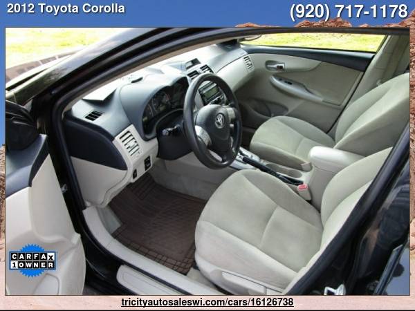 2012 TOYOTA COROLLA LE 4DR SEDAN 4A Family owned since 1971 - cars & for sale in MENASHA, WI – photo 10