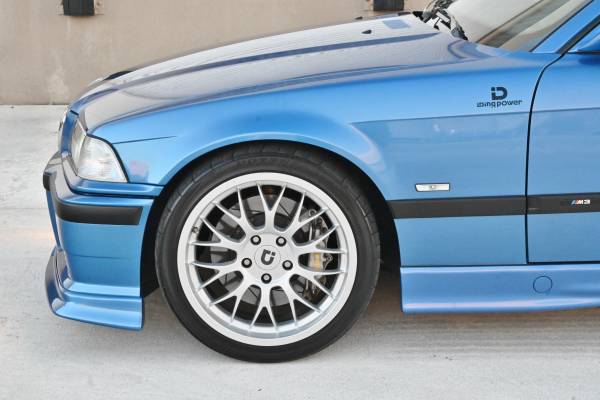 1996 BMW E36 M3 Euro 6 Speed-Original Estoril Blue-48k Miles-AP for sale in Miami, NY – photo 2