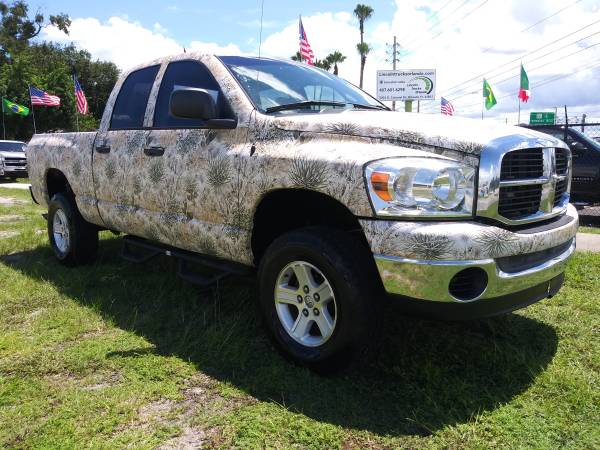 2007 DODGE RAM 1500 4X4 CREW CAB CAMOUFLAGE WRAP A/C AUTOM for sale in Other, Other – photo 7