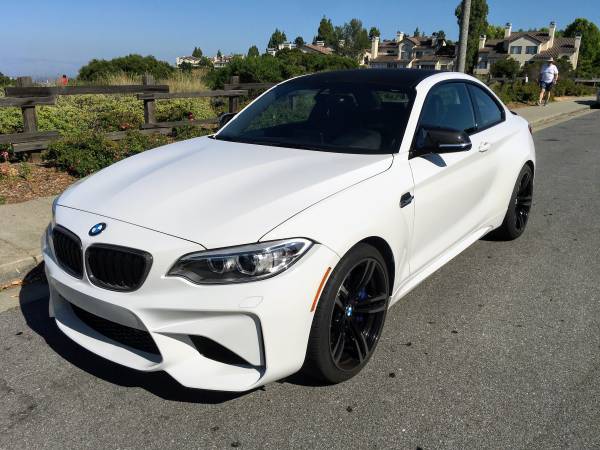 2017 BMW M2 - Alpine White - Manual for sale in Belmont, CA