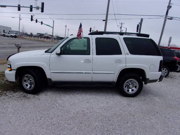 2004 Chevy Chevrolet Tahoe 4dr 1500 4WD Z71 suv White for sale in Springdale, MO – photo 5