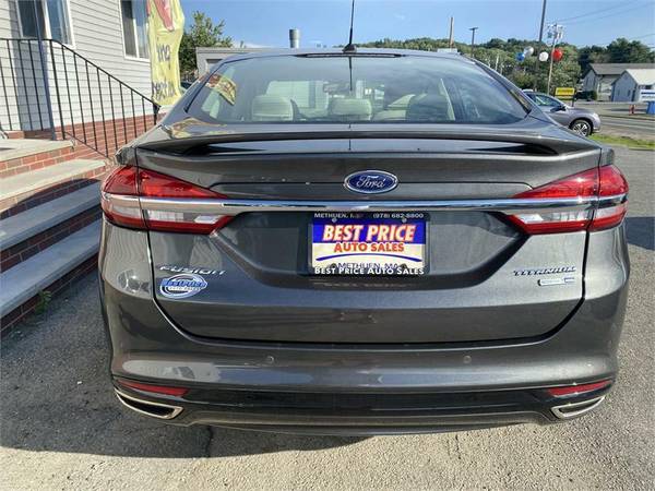 2017 FORD FUSION TITANIUM As Low As $1000 Down $75/Week!!!! - cars &... for sale in Methuen, MA – photo 9
