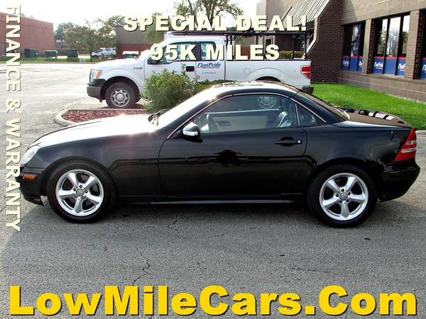 low miles 2001 Mercedes Benz SLK 320 convertible 95k for sale in Willowbrook, IL – photo 10