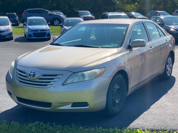 2009 Gold TOYOTA CAMRY LE - - by dealer - vehicle for sale in Bloomfield, NY – photo 2