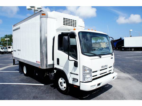 2019 Isuzu NPR XD, 14ft referigerated truck. TK-520. Mike for sale in Fort Myers, FL