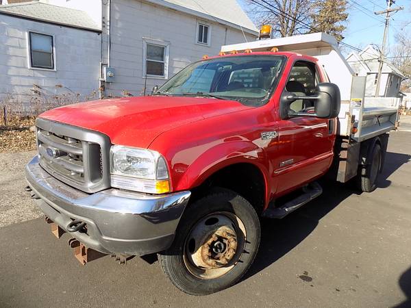 2003 Ford F550 Dump Truck 4WD !68k miles! (#8085) - cars & trucks -... for sale in Minneapolis, MN