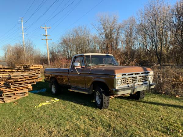 1973 Ford F 100 - cars & trucks - by owner - vehicle automotive sale for sale in Monroe, MI