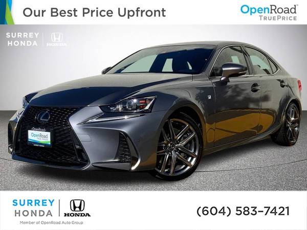 2020 Lexus IS 350 AWD Sedan: 1-Owner, No Accidents Under 50K KMs for sale in Other, Other