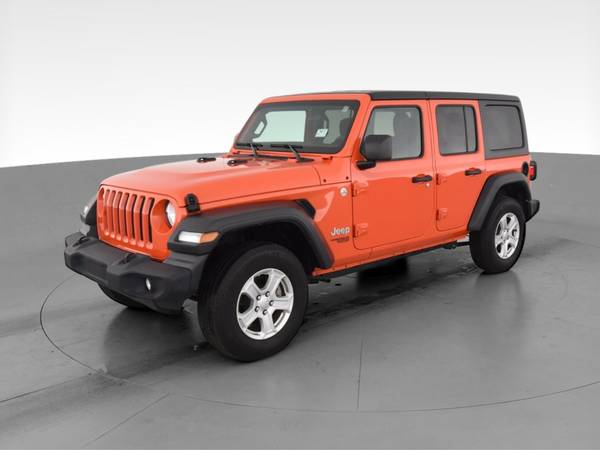 2020 Jeep Wrangler Unlimited Sport S Sport Utility 4D suv Orange - -... for sale in Harker Heights, TX – photo 3