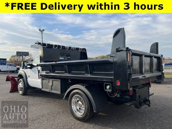 2011 Ford Super Duty F-550 DRW XL 4x4 Dump Bed Snow Plow Powerstroke for sale in Canton, WV – photo 7