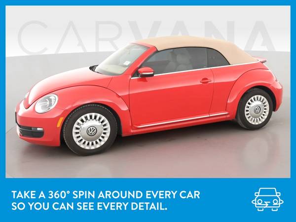2015 VW Volkswagen Beetle 1 8T Convertible 2D Convertible Red for sale in Charleston, SC – photo 3