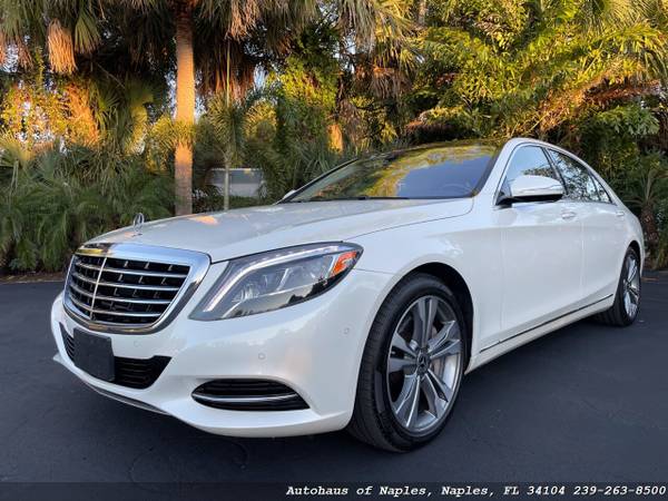 REDUCED 4, 000 2017 Mercedes-Benz S550 4MATIC - LOW MILES, Bur for sale in Naples, FL – photo 2