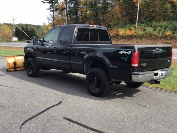 2001 FORD F-250 SUPER DUTY 85K W/ 8FT FISHER PLOW for sale in Hampstead, NH – photo 3