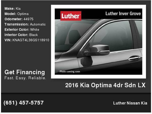 2016 Kia Optima 4dr Sdn LX for sale in Inver Grove Heights, MN