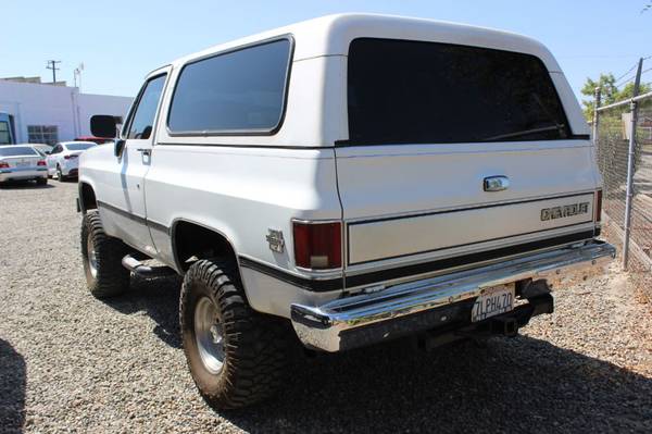 1981 *Chevrolet* *Blazer* White for sale in Tranquillity, CA – photo 3