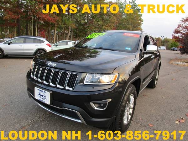2015 JEEP GRAND CHEROKEE LIMITED 4X4 WITH CERTIFIED WARRANTY - cars... for sale in Loudon, NH