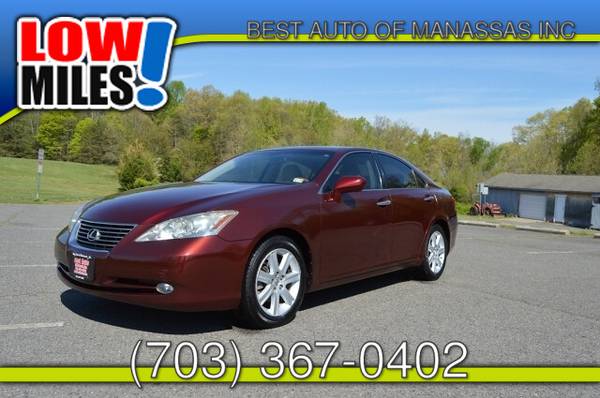 2008 LEXUS ES 350 SUPER LOW MILES ONE OWNER - - by for sale in MANASSAS, District Of Columbia