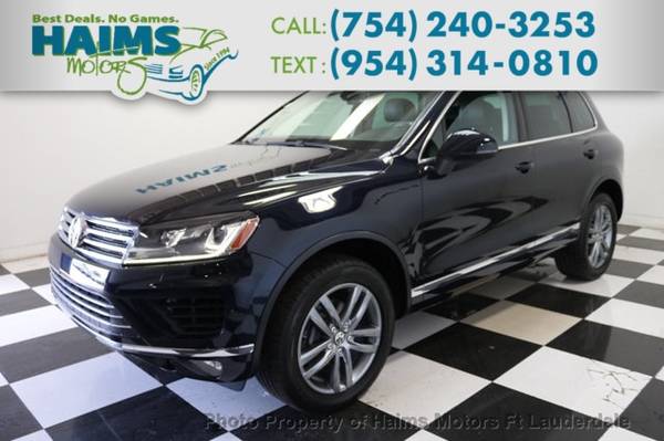 2016 Volkswagen Touareg VR6 Lux 4dr for sale in Lauderdale Lakes, FL