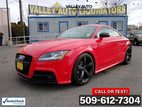 Just 487/mo - 2014 Audi TT Premium Coupe - 47, 295 Miles - cars & for sale in Spokane Valley, WA