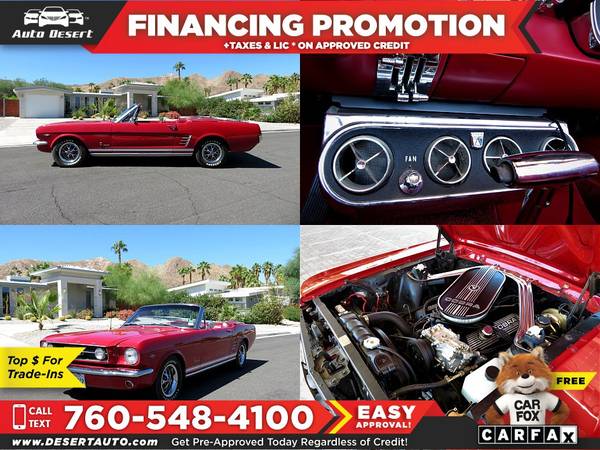 1966 Ford *Mustang* *GT* *289* for sale in Palm Desert , CA – photo 5