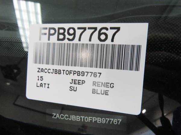2015 Jeep Renegade Latitude 4x4 4WD Four Wheel Drive SKU: FPB97767 for sale in White Bear Lake, MN – photo 21