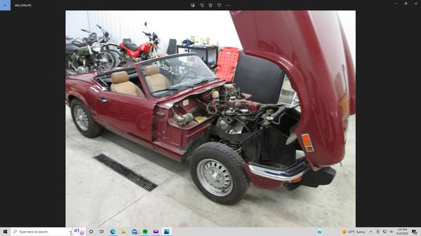 Two Triumph Spitfires for sale in Fargo, ND – photo 3