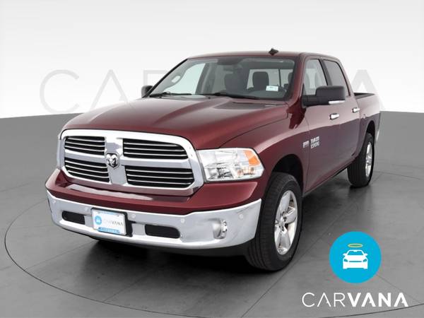 2017 Ram 1500 Crew Cab SLT Pickup 4D 5 1/2 ft pickup Red - FINANCE -... for sale in Peoria, IL