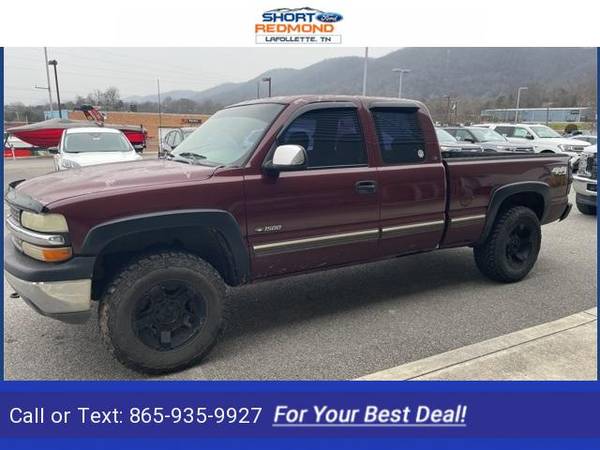 2000 Chevy Chevrolet Silverado 1500 LS pickup Victory Red - cars & for sale in LaFollette, TN