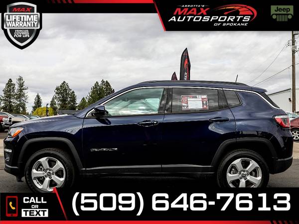 $333/mo - 2018 Jeep Compass Latitude 4X4 - LIFETIME WARRANTY! - cars... for sale in Spokane, WA – photo 8