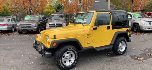 2001 Jeep Wrangler sport one owner were only 36,000 original miles for sale in Happy valley, OR