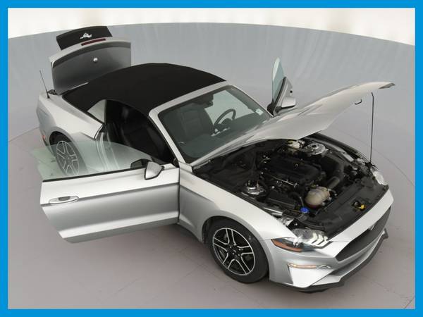 2020 Ford Mustang EcoBoost Convertible 2D Convertible Silver for sale in Atlanta, CA – photo 21