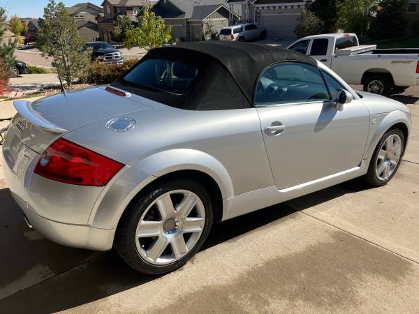 2001 Audi TT Roadster quattro - Turbo AWD - low miles - cars & for sale in Colorado Springs, CO – photo 10