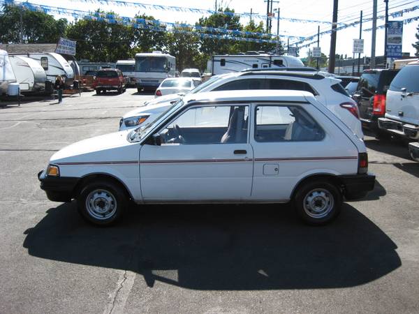 1991 Subaru Justy 5 Spd Manual Great MPG! - - by for sale in Portland, OR