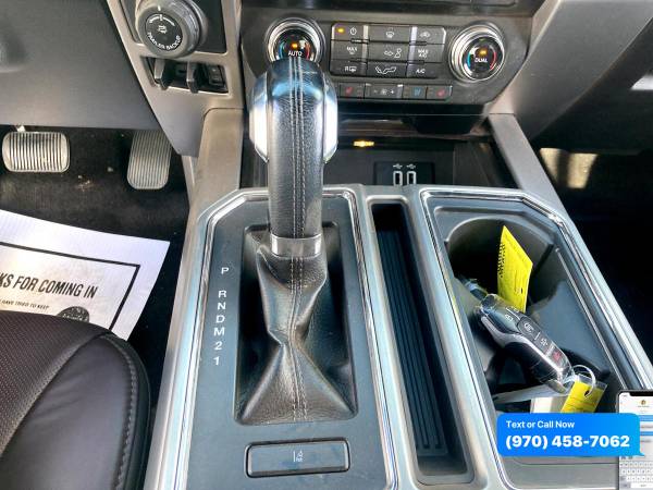 2016 Ford F-150 F150 F 150 4WD SuperCrew 145 Platinum - CALL/TEXT for sale in Sterling, CO – photo 12