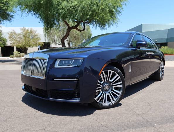 2021 Rolls Royce Ghost 7k Mile Midnight Sapphire Starlight Headliner for sale in Scottsdale, AZ