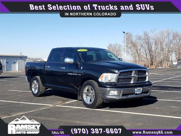 335/mo - 2011 Ram 1500 Crew Cab Sport Pickup 4D 4 D 4-D 5 1/2 ft for sale in Greeley, CO