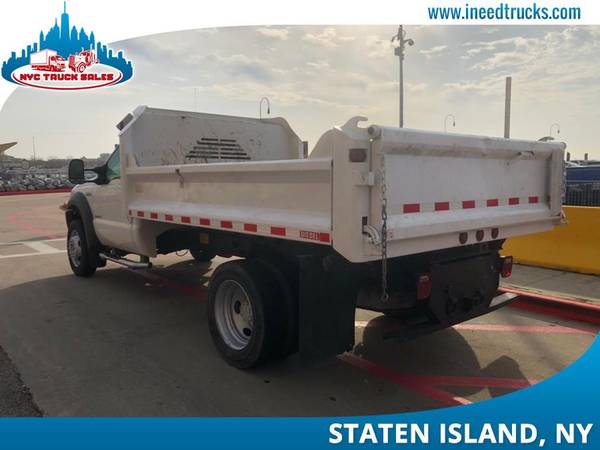 2007 FORD Super Duty F-550 DRW DUMP TRUCK EZ-TIPPER BED MASON-new jers for sale in STATEN ISLAND, NY – photo 4