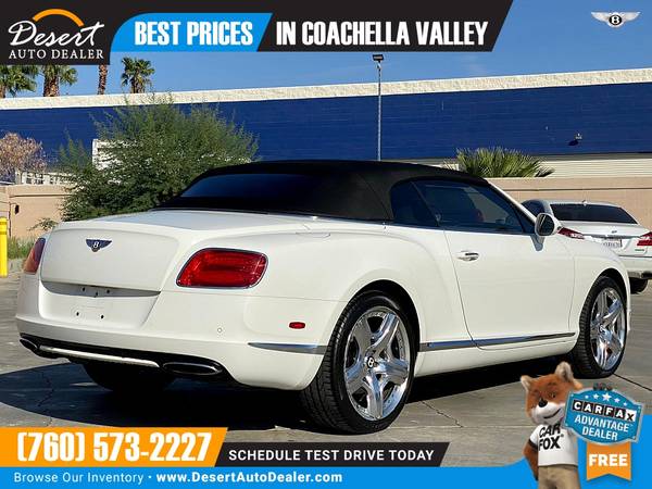 2014 Bentley Continental GT Convertible - Clearly a better value! -... for sale in Palm Desert , CA – photo 13