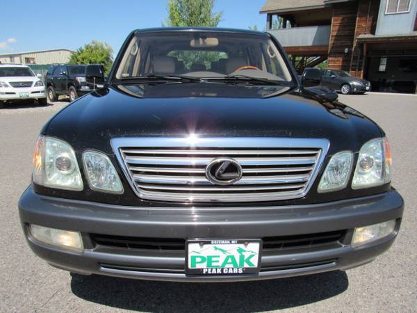 2003 Lexus LX470 4x4 One-Owner Black for sale in Bozeman, MT – photo 3