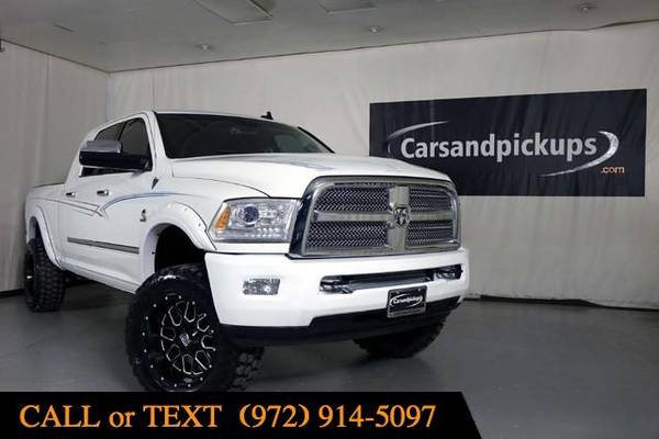 2014 Dodge Ram 2500 Longhorn Limited - RAM, FORD, CHEVY, GMC, LIFTED... for sale in Addison, TX