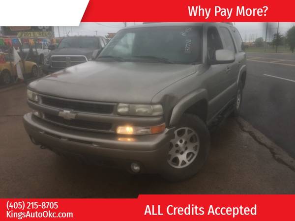 2001 Chevrolet Tahoe 4dr 4WD LS 500 down with trade ! BAD OR GOOD I... for sale in Oklahoma City, OK