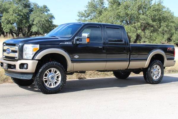 BLACK STALLION! 2014 FORD F-350*SRW*KING RANCH*FX4*DIESEL*LOADED -... for sale in Temple, AR – photo 4