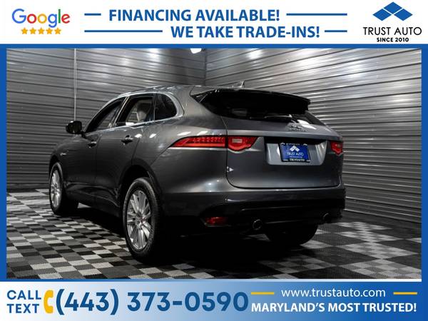 2017 Jaguar F-PACE AWD 35t Prestige Luxury SUV wTechnology and for sale in Sykesville, MD – photo 5