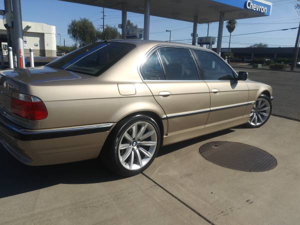 2001 BMW 740i E38 like new Ultra low miles 1 OWNER Clean Title $6980... for sale in Tempe, AZ – photo 5