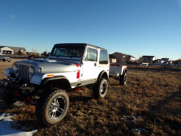 New 1976 CJ7 with matching trailer for sale in Peyton, CO – photo 2
