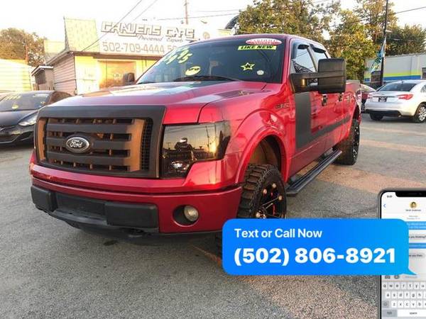 2012 Ford F-150 F150 F 150 FX4 4x4 4dr SuperCrew Styleside 6.5 ft. SB for sale in Louisville, KY