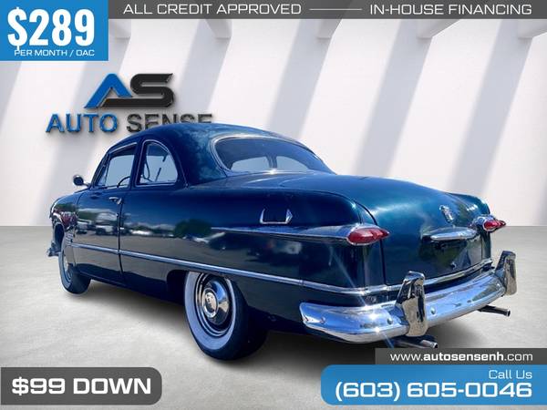 289/mo - 1951 Ford Custom Coupe - - by dealer for sale in Chichester, NH – photo 4