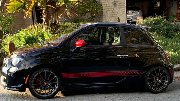 2014 Fiat 500 Abarth / Black and Red - cars & trucks - by owner -... for sale in Aptos, CA – photo 7