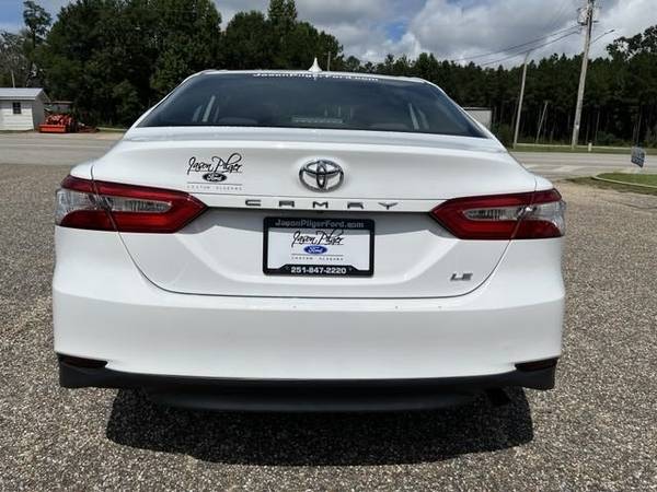 2020 Toyota Camry LE sedan White - - by dealer for sale in Chatom, AL – photo 5